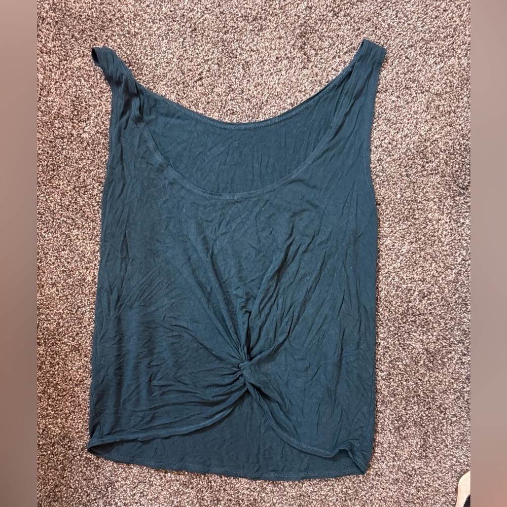 Zyia Active - Dark forest blue/green color Women's Tank Top